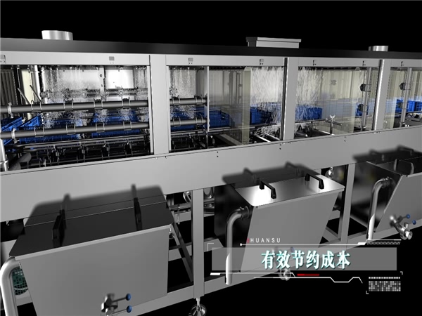 供應(yīng)洗筐機(jī)，周轉(zhuǎn)箱清洗機(jī)，全自動(dòng)洗框設(shè)備，環(huán)速洗筐機(jī)價(jià)格